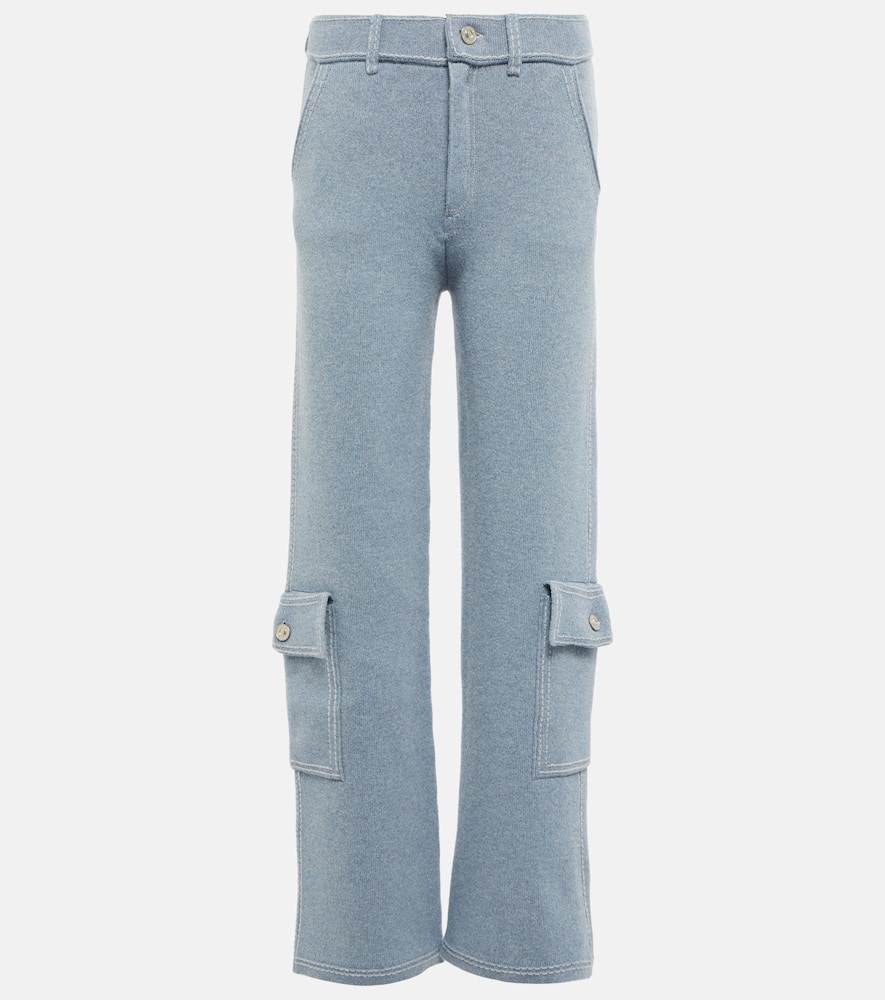 Barrie Gestrickte Cargohose In Vintage/potash