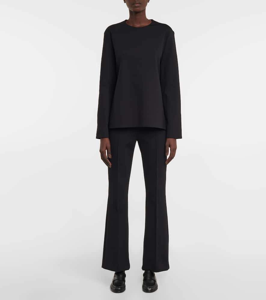 The Row Azalea Top In Black