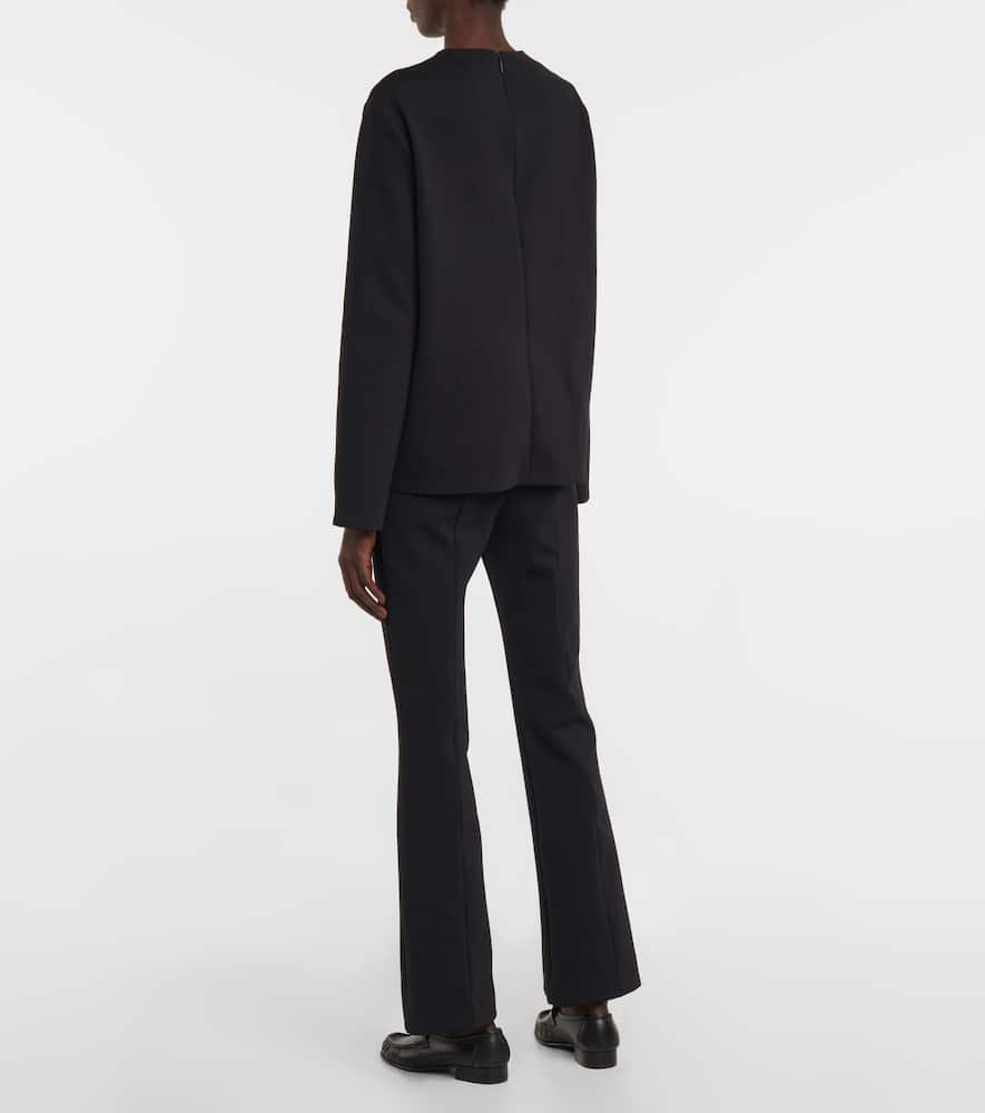 The Row Azalea Top In Black