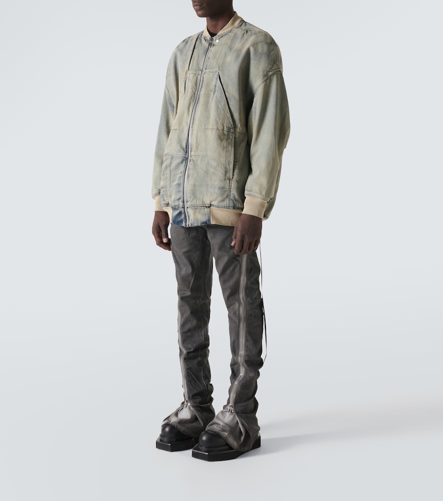  Rick Owens Rick Owens Jacke Sphinx Jumbo Aus Denim 