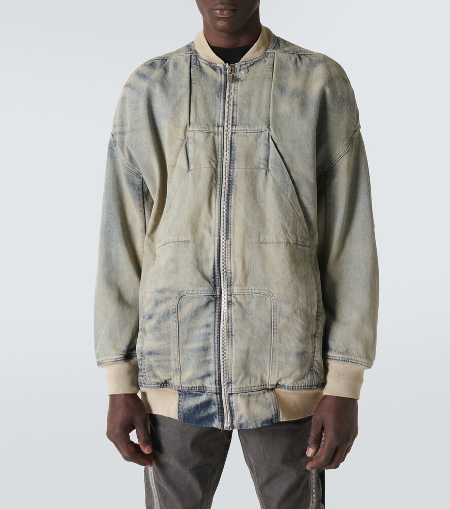  Rick Owens Rick Owens Jacke Sphinx Jumbo Aus Denim 