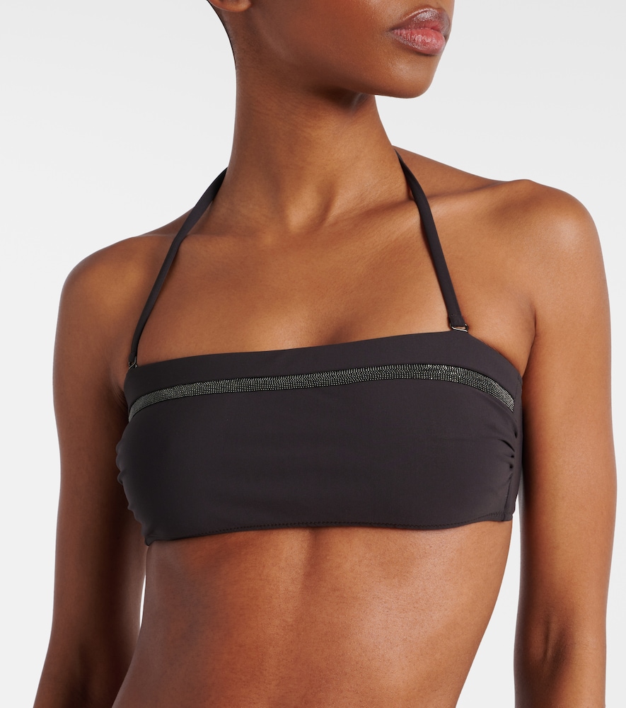  Brunello Cucinelli Brunello Cucinelli Bikini-oberteil Monili 