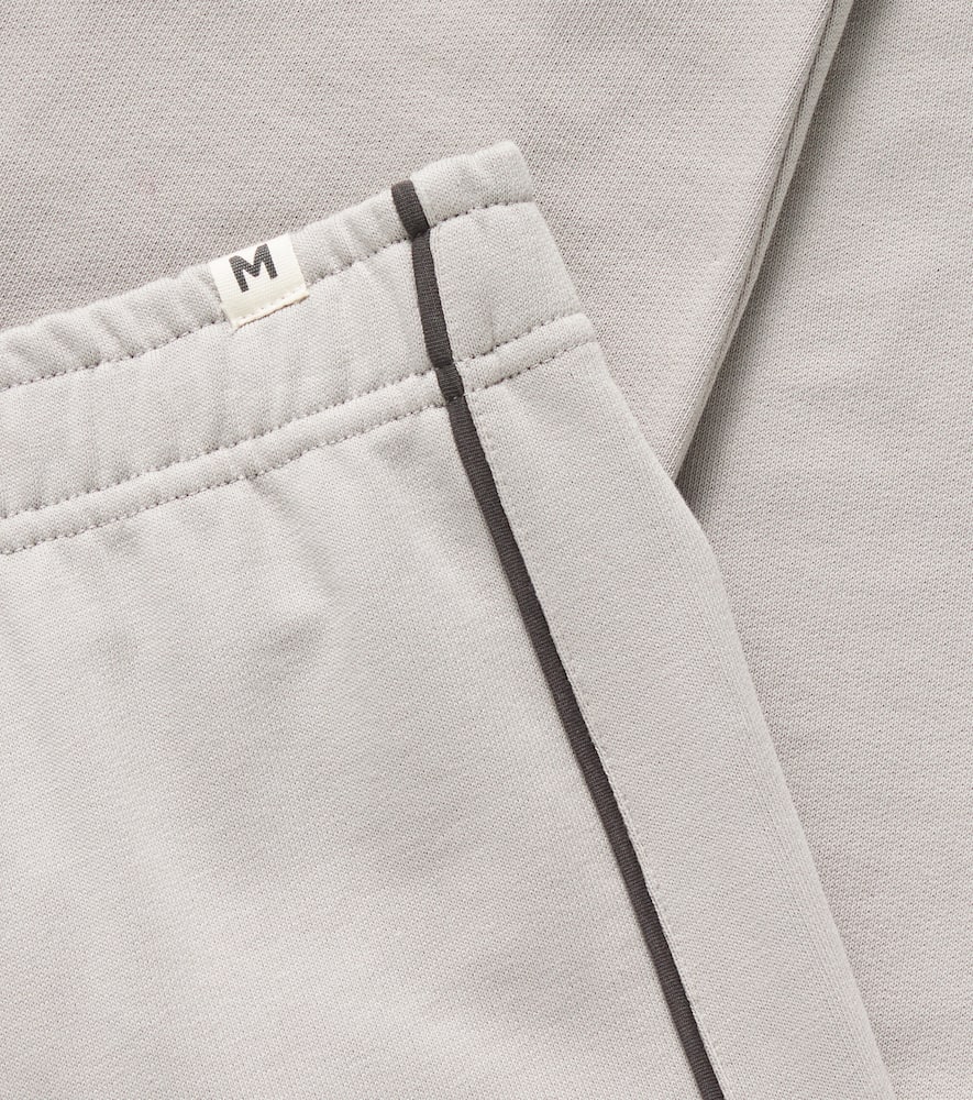 Mini Rodini Cotton Jersey Sweatpants In Grey