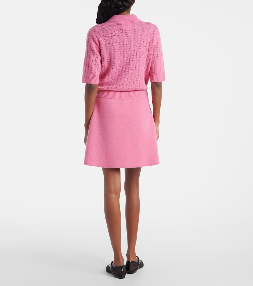 Lisa Yang Clare High-rise Cashmere Miniskirt