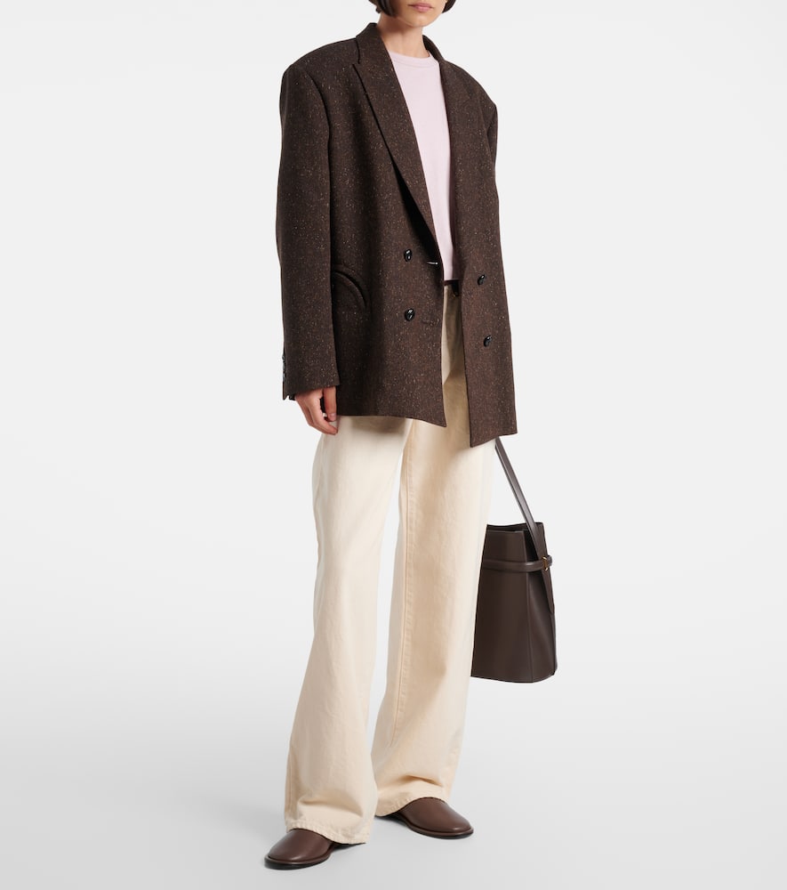 A.emery A. Emery Spencer Leather Mules In Brown
