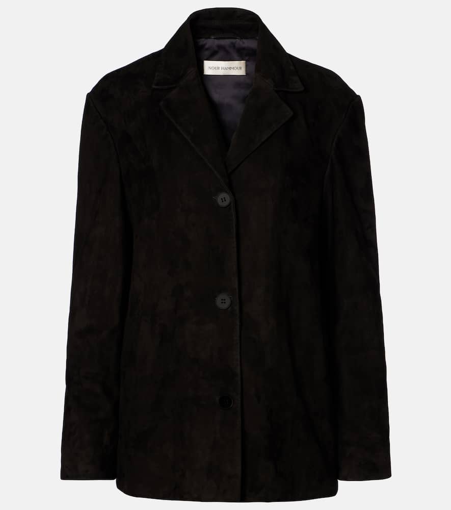Opus suede blazer