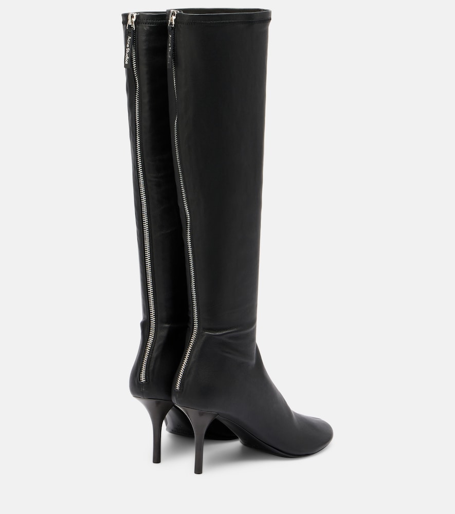  Acne Studios Acne Studios 75 Leather Knee-high Boots 