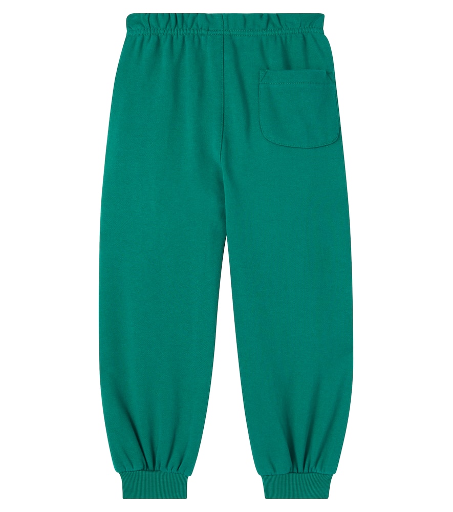 Jellymallow The Keys Cotton Jersey Sweatpants In Green