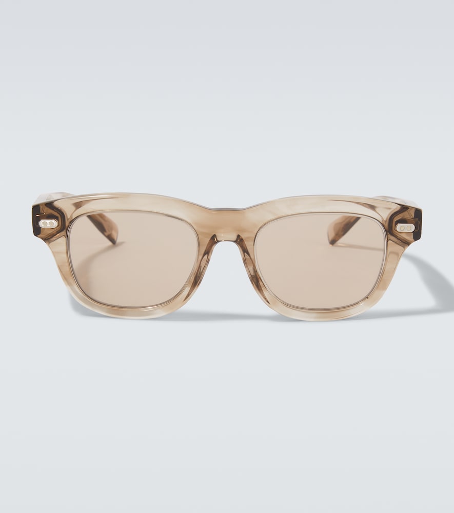 Brunello Cucinelli Square Sunglasses In Brown