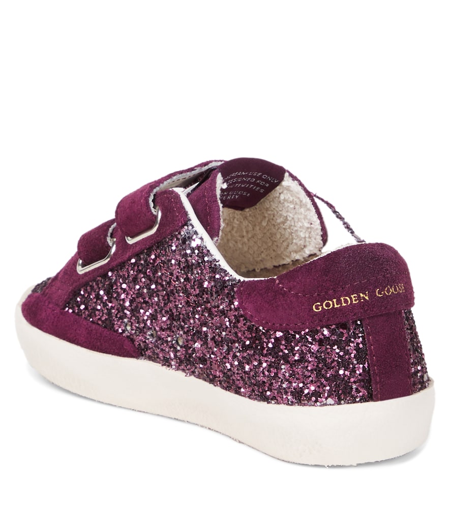  Golden Goose Kids Golden Goose Kids Sneakers Old School Mit Glitter 