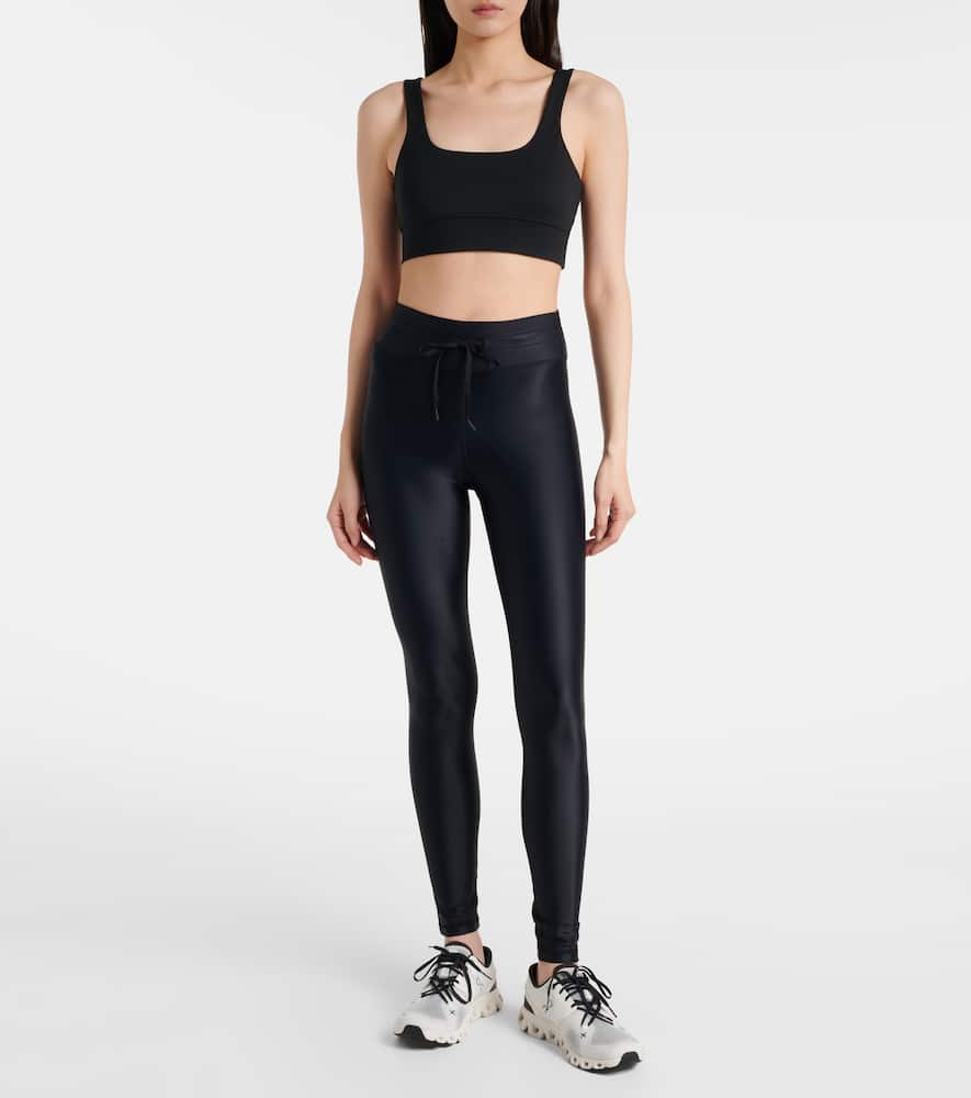 The Upside Pegasus Farrow Split Leggings In Black