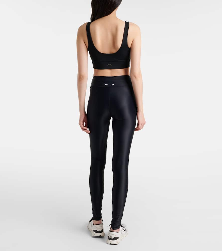 The Upside Pegasus Farrow Split Leggings In Black