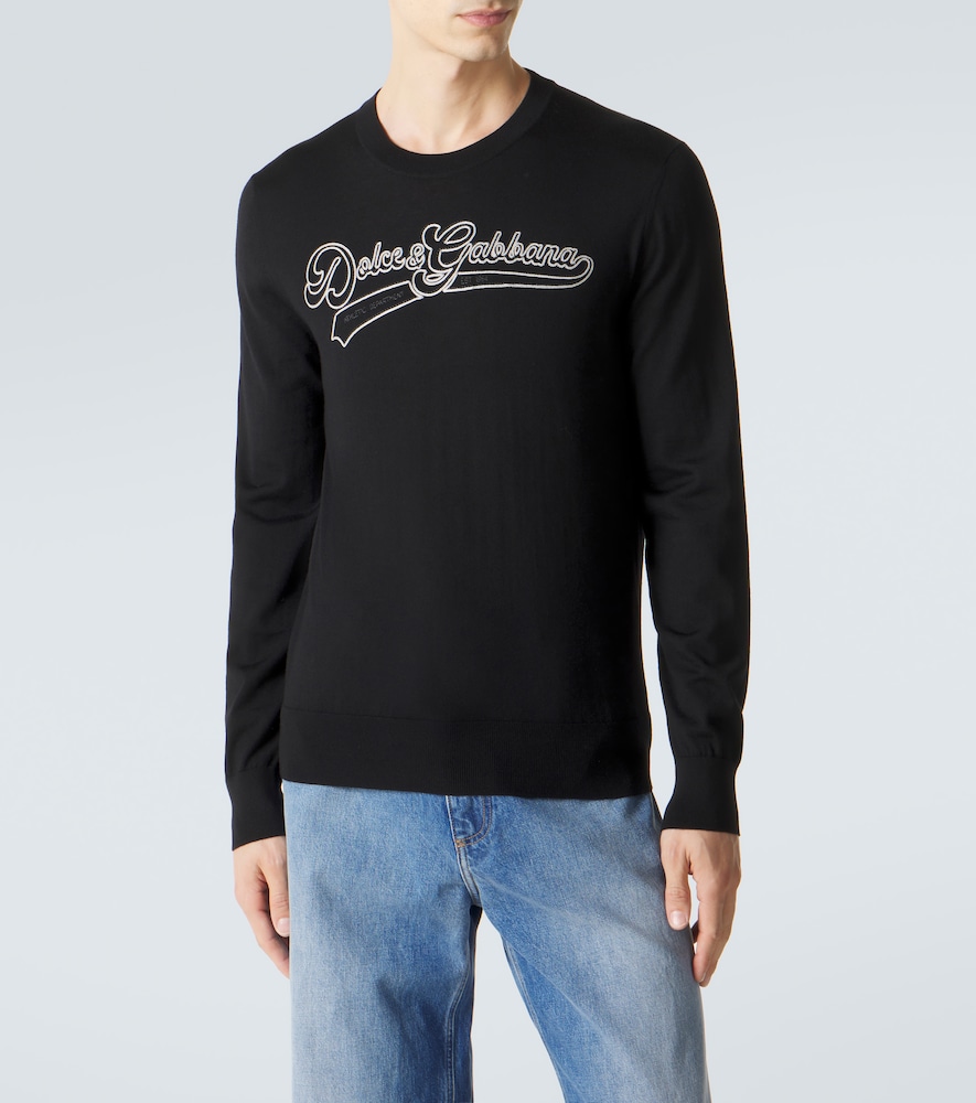  Dolce&gabbana Dolce&gabbana Pullover Aus Schurwolle 