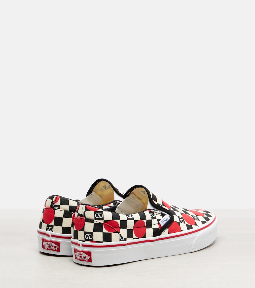  Valentino Garavani Valentino Garavani X Vans Slip-ons Vlogo Aus Canvas 