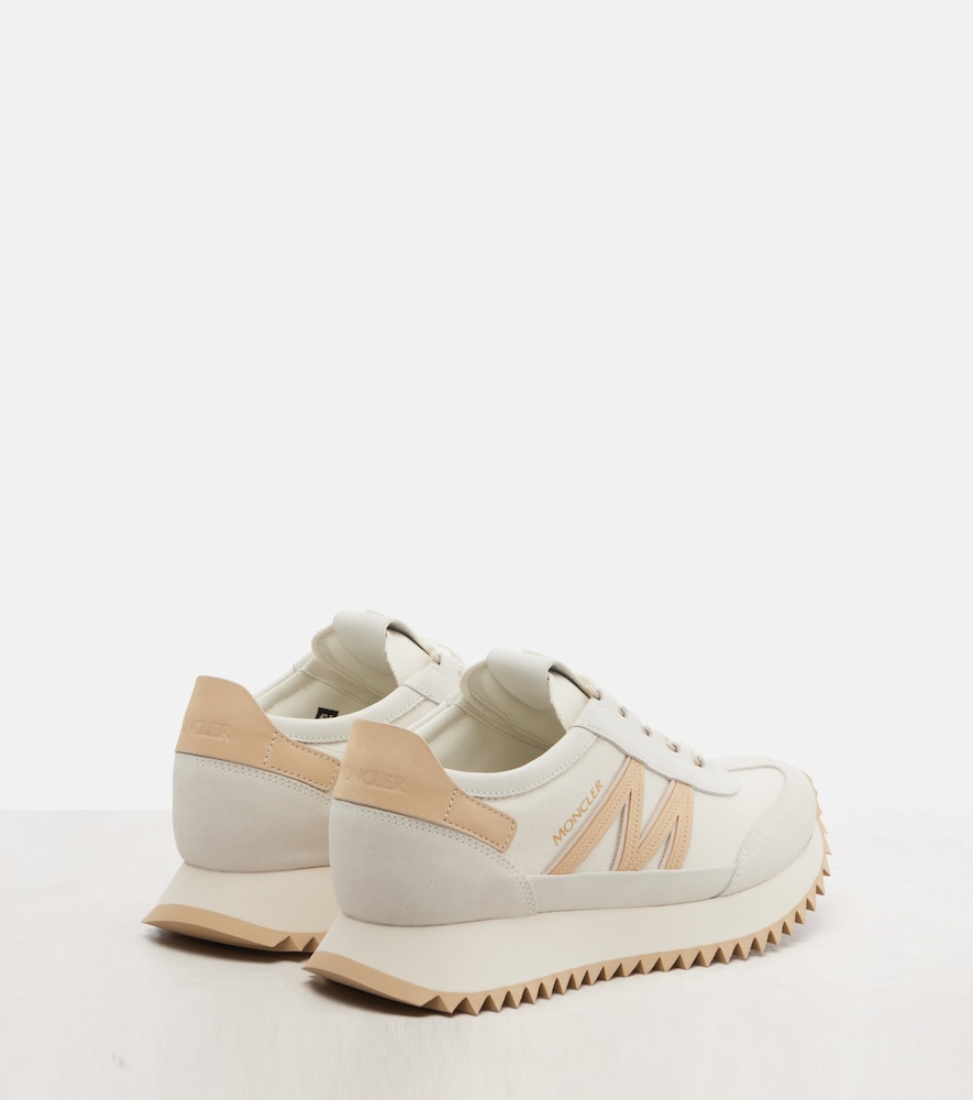  Moncler Moncler Pacey2 Suede-trimmed Sneakers 