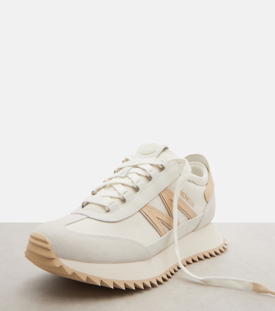 Moncler Moncler Pacey2 Suede-trimmed Sneakers 