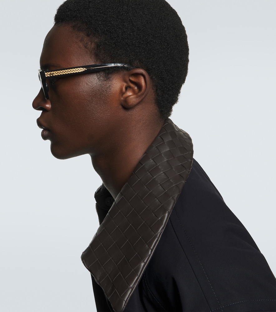 Bottega Veneta Bottega Veneta Round Glasses 