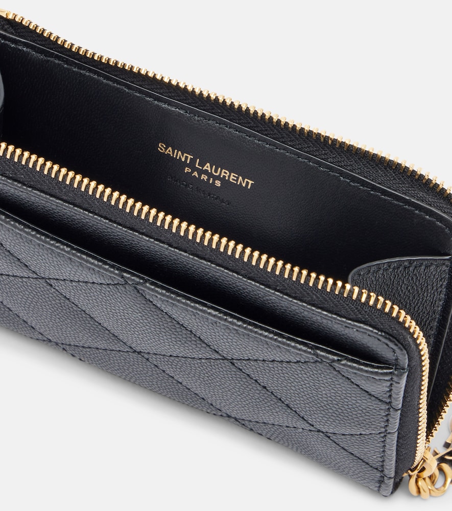  Saint Laurent Saint Laurent Portemonnaie Cassandre Bijou Aus Leder 