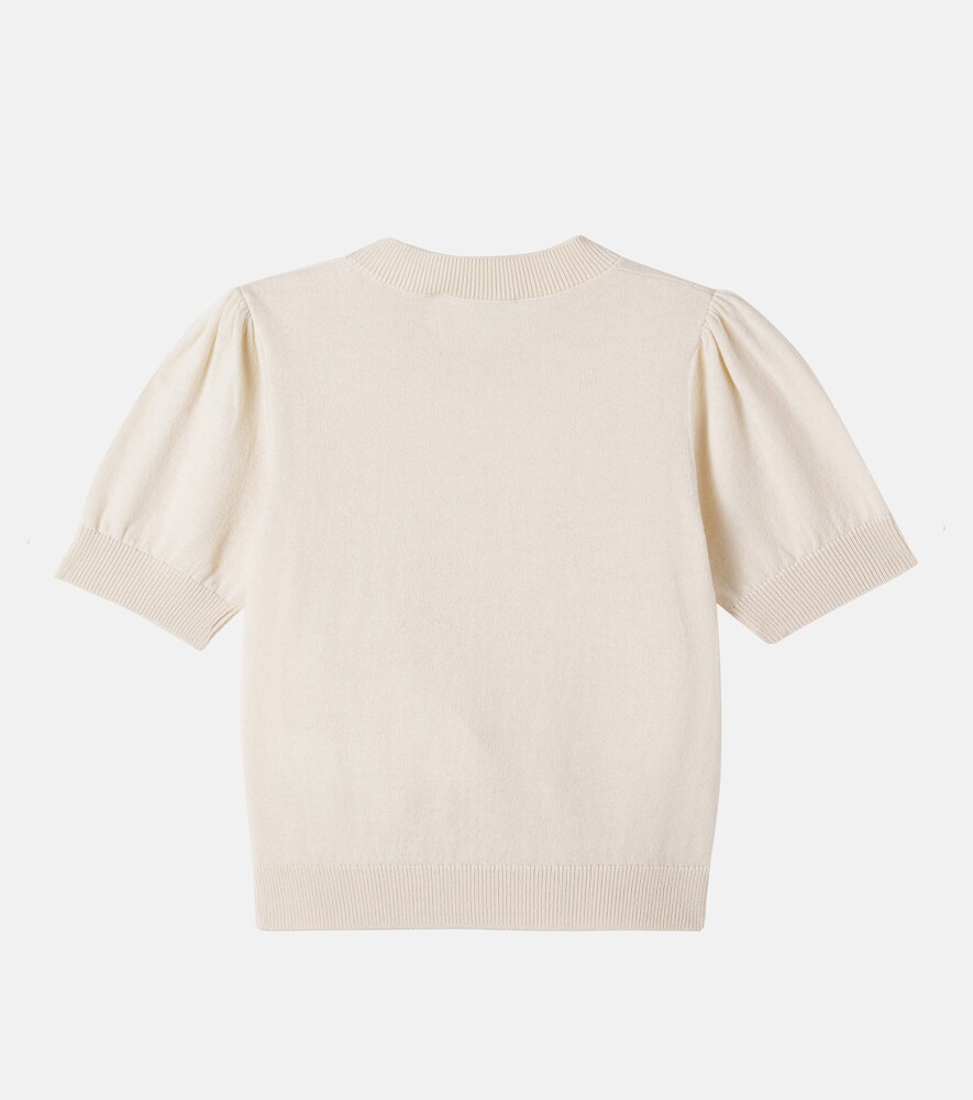  Bonpoint Bonpoint Pullover Leola Aus Wolle Und Baumwolle 