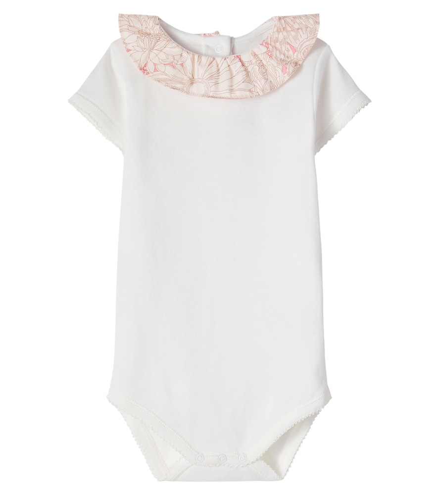 Bonpoint White Baby June Cotton Jersey Onesie M Size 6 - Mytheresa