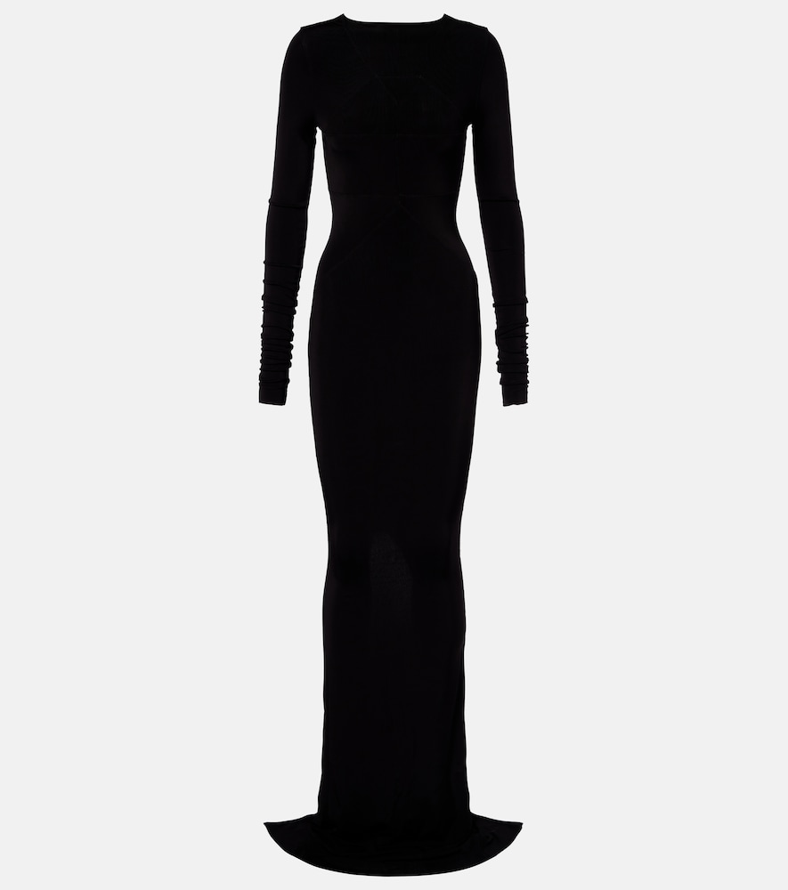 Rick Owens Temple Gown In Black