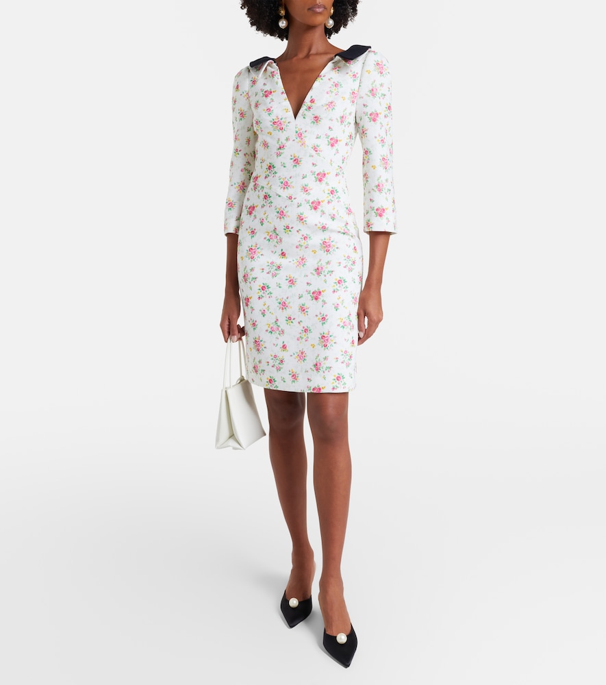 Shushu/Tong Floral midi dress