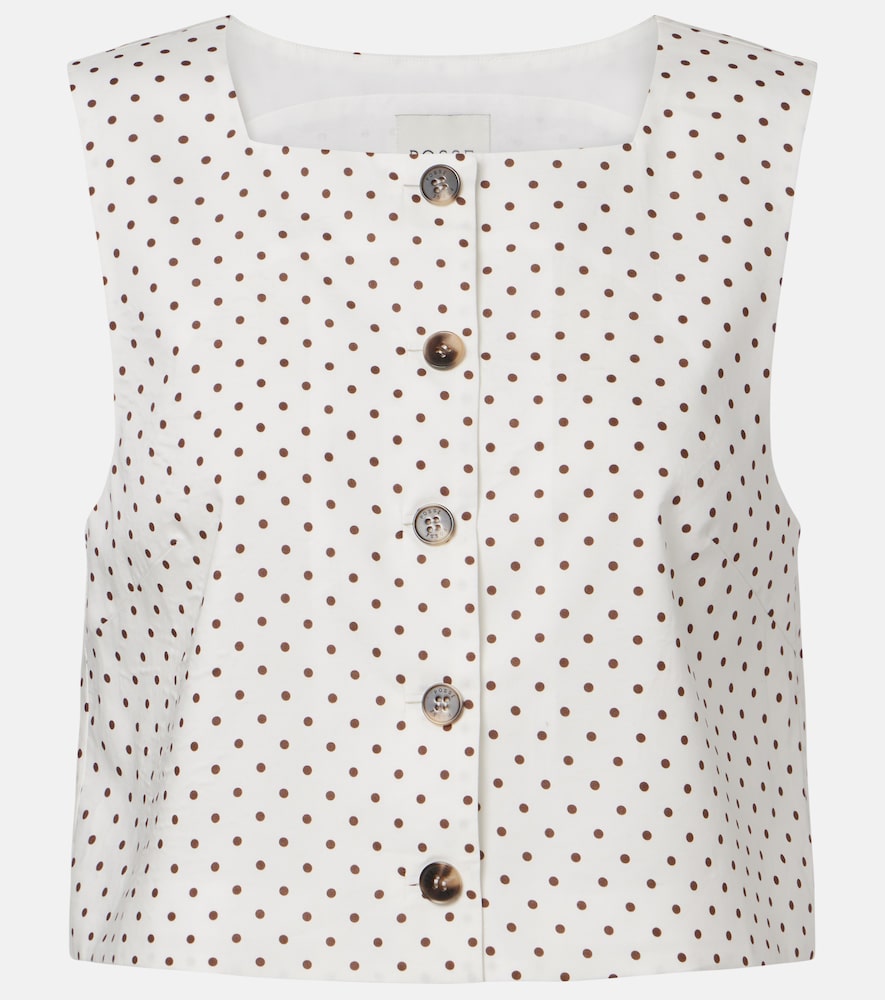 Rio Polka-Dot Crop Top