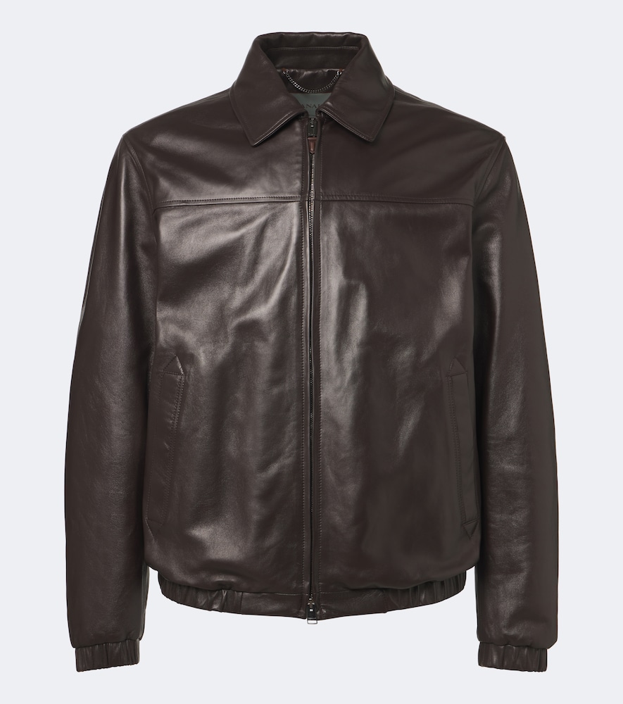 Canali Veste blouson en cuir 2910 €