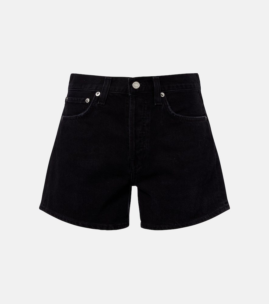 Agolde Parker Long denim shorts