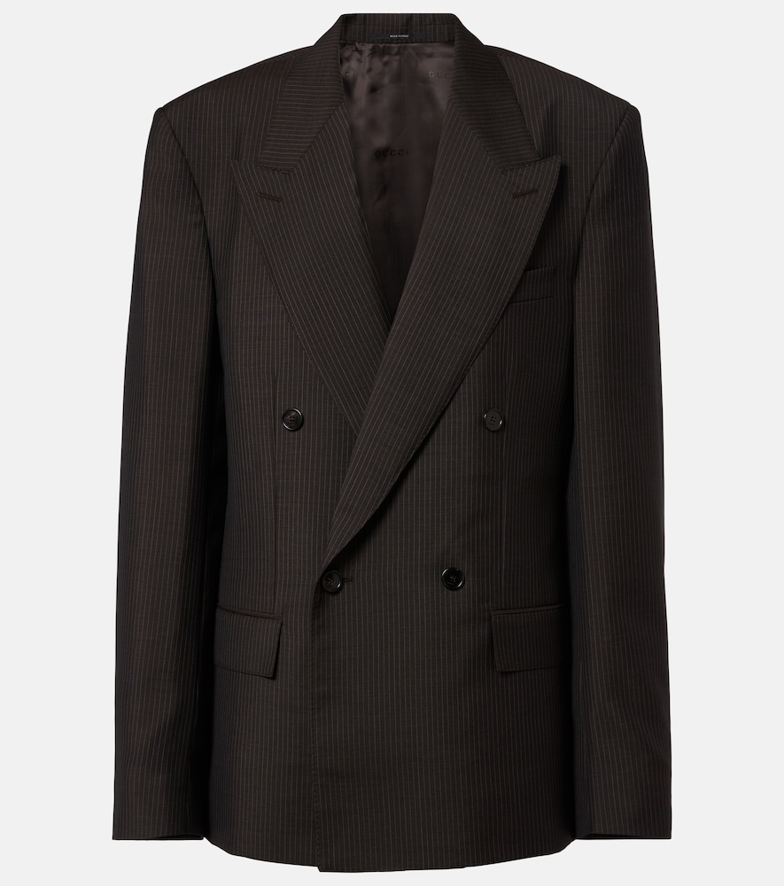 Blazer aus Wolle und Mohair