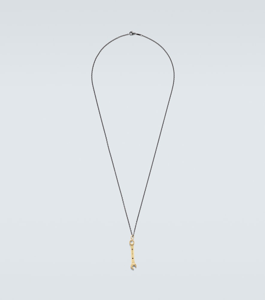 Ileana Makri Divine Mechanics 18kt gold pendant necklace with diamonds | Thumbnail 7 Ileana Makri Divine Mechanics 18kt gold pendant necklace with diamonds | Thumbnail 7