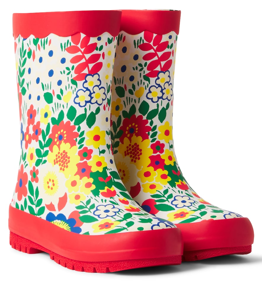 Bedruckte Gummistiefel