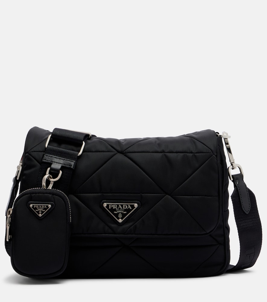 Schultertasche aus Re-Nylon