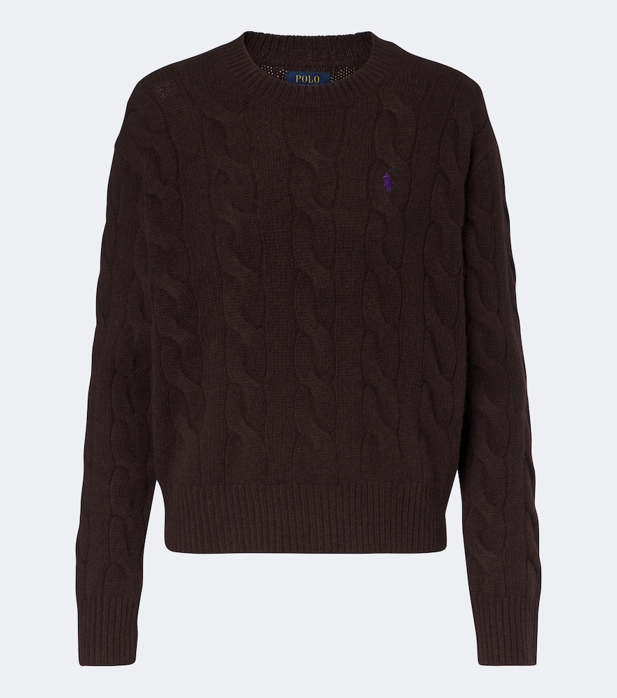 Pullover aus einem Woll- und Kaschmirgemisch