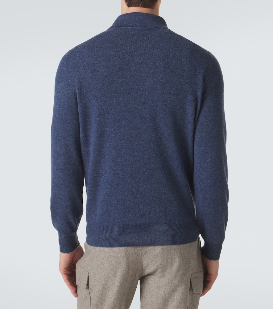 Cashmere Polo Sweater