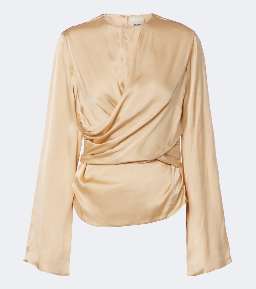 Top Neame aus Satin