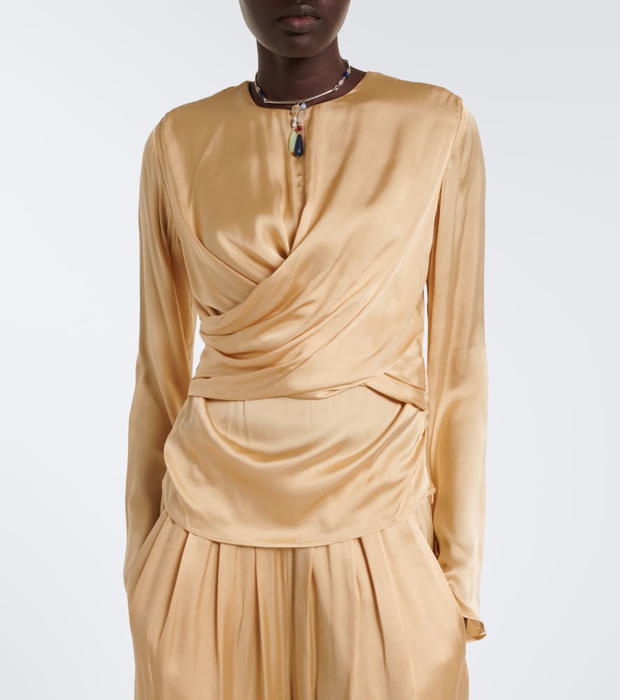 Neame Draped Top