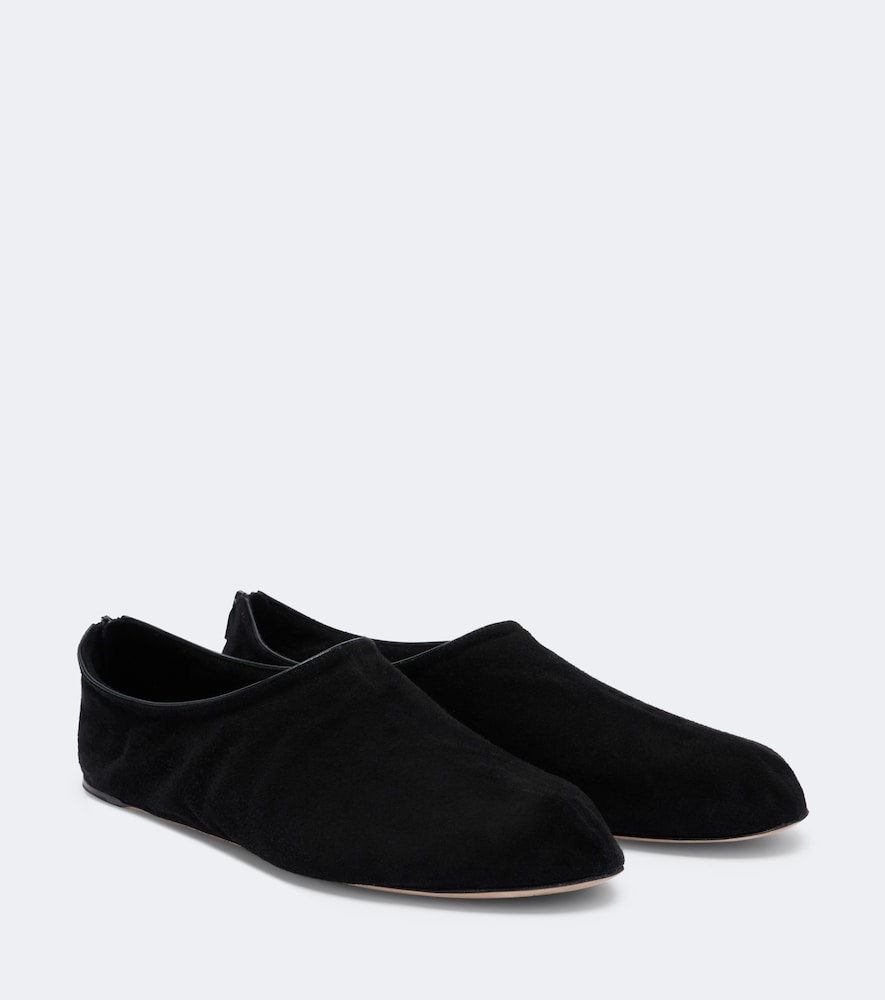 Slip-ons Stellene aus Veloursleder