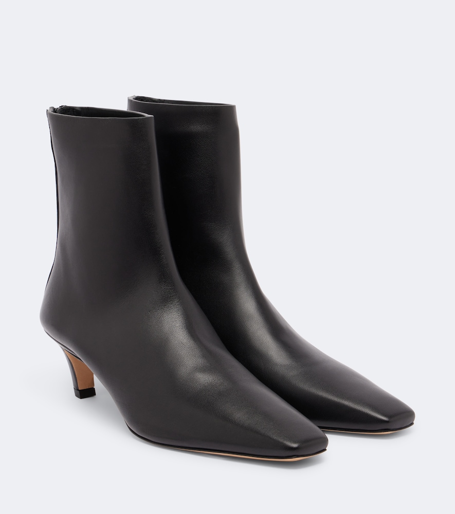 Ankle Boots aus Leder