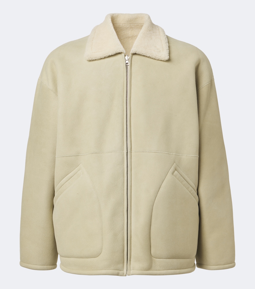 Auralee Giacca in shearling reversibile