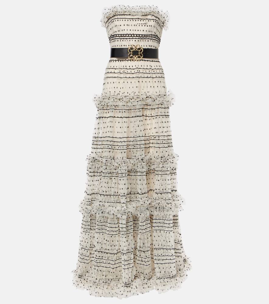 Elie Saab Bridal strapless tulle gown