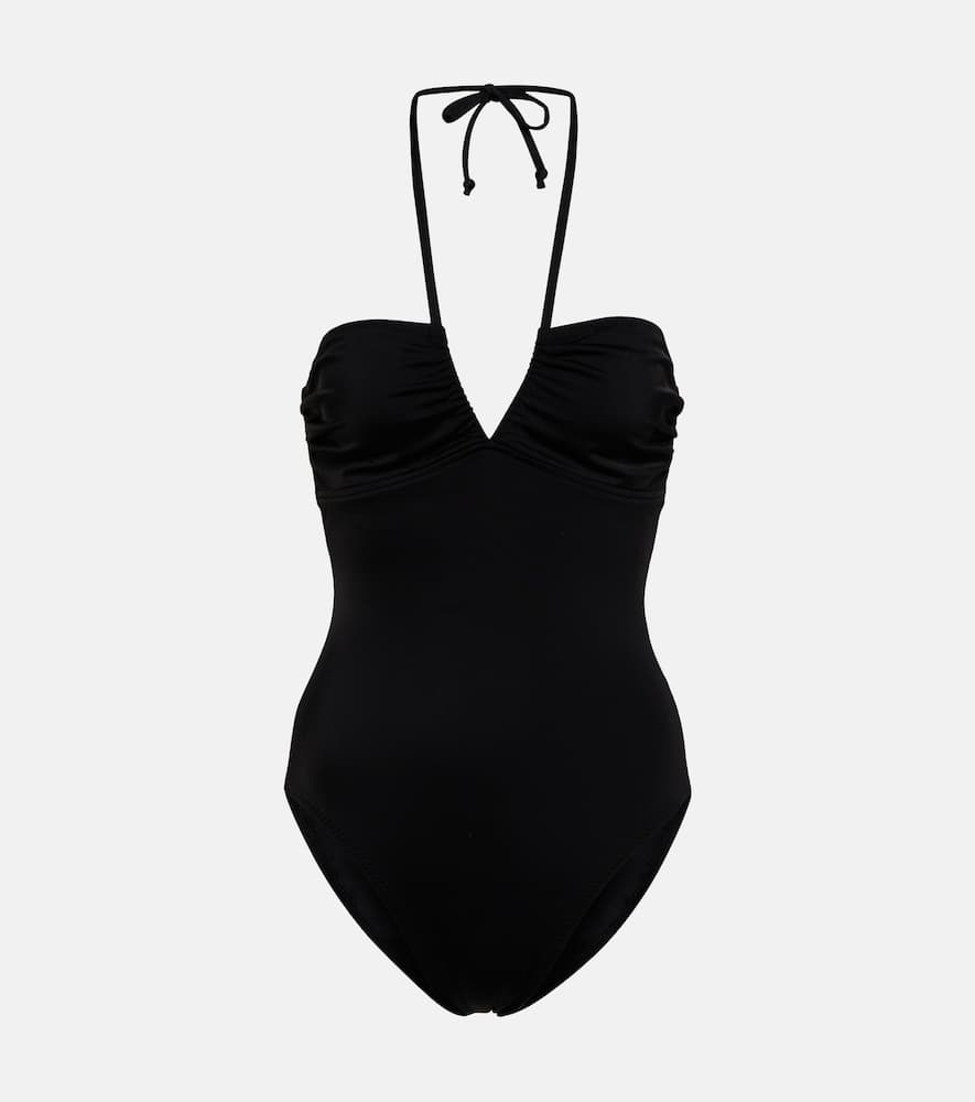 Norma Kamali Mio halterneck swimsuit