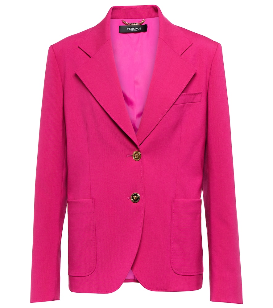 Versace Wool-blend blazer