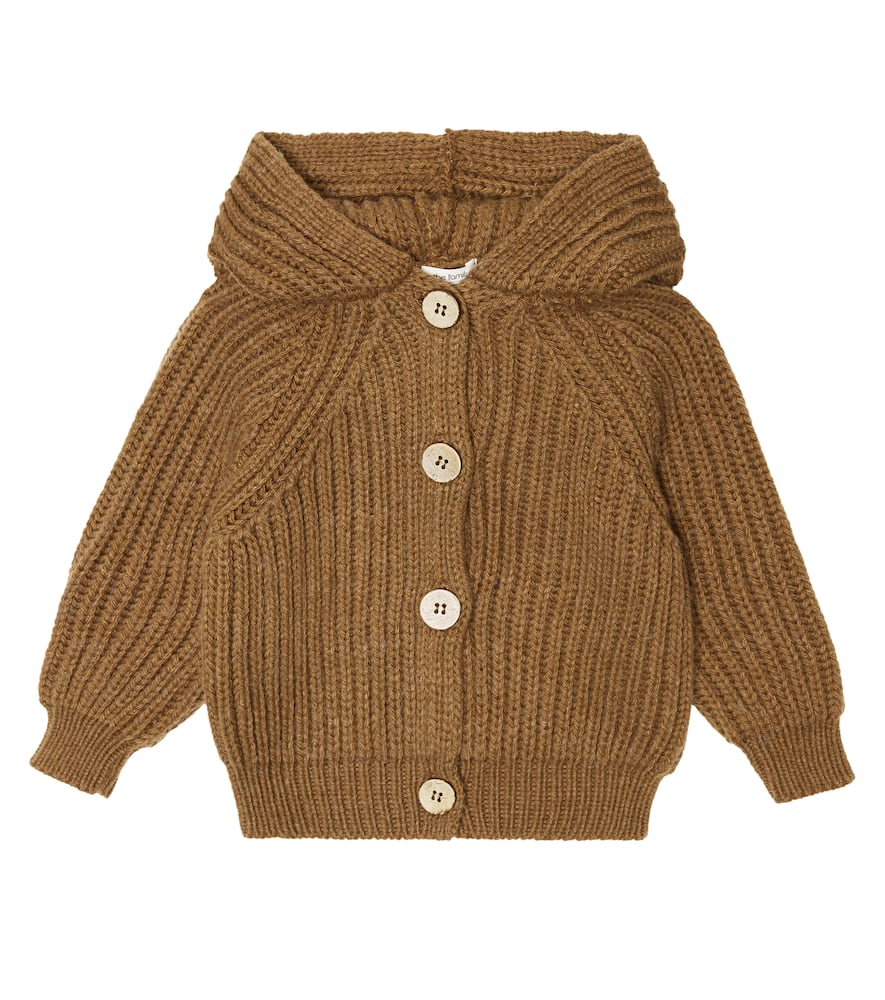 1 + in the Family Baby Aniol ribbed cardigan