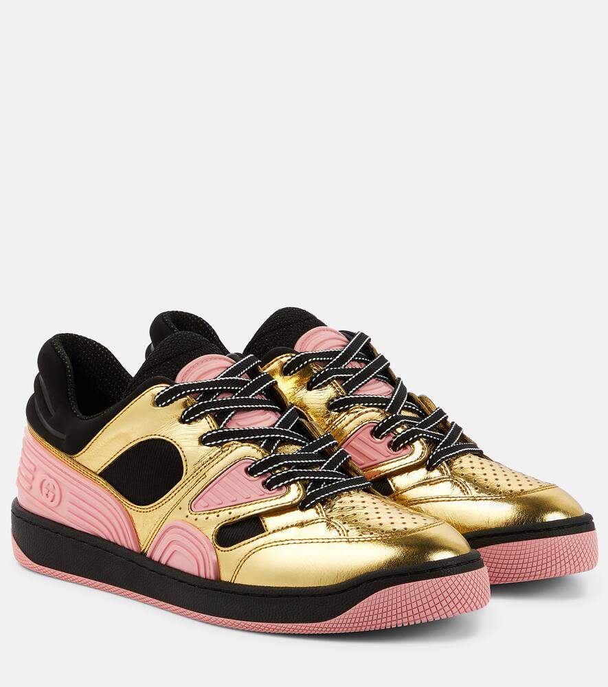 Gucci Basket Low-top Sneakers In Ki.go/ki.go/bl/bl/bl