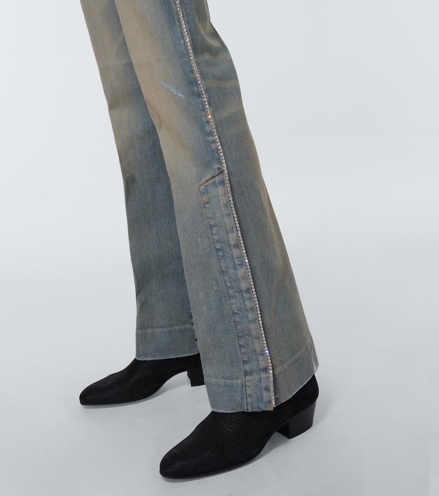 Amiri Distressed Jeans In Clay Indigo