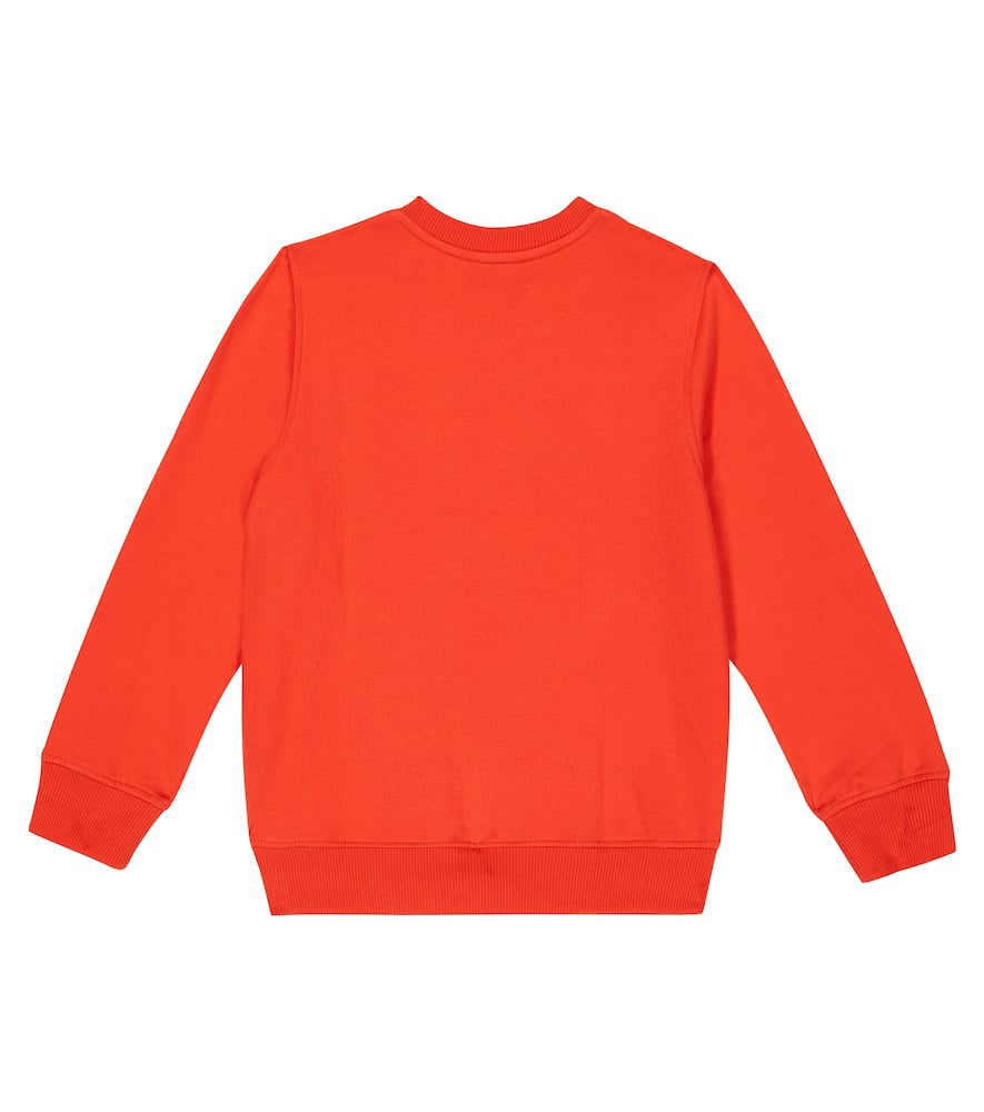 Moschino Teddy Bear Crewneck Sweatshirt In Red