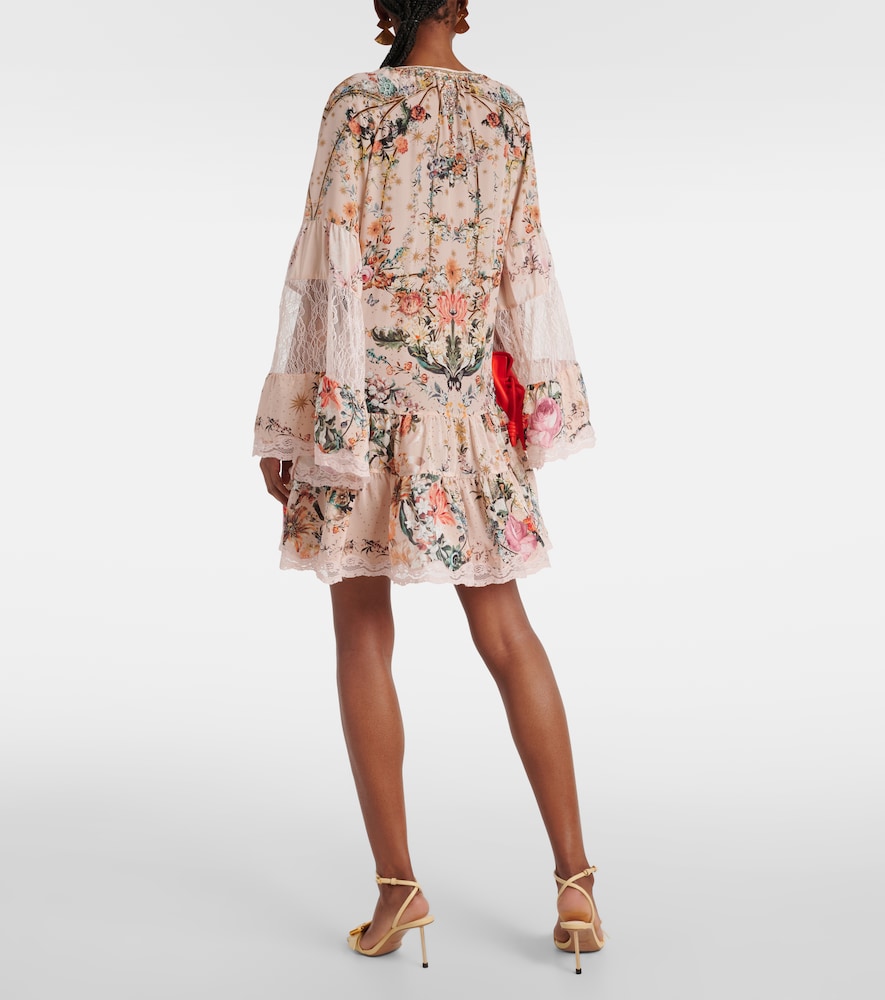  Camilla Camilla Verziertes Minikleid Aus Crêpe 