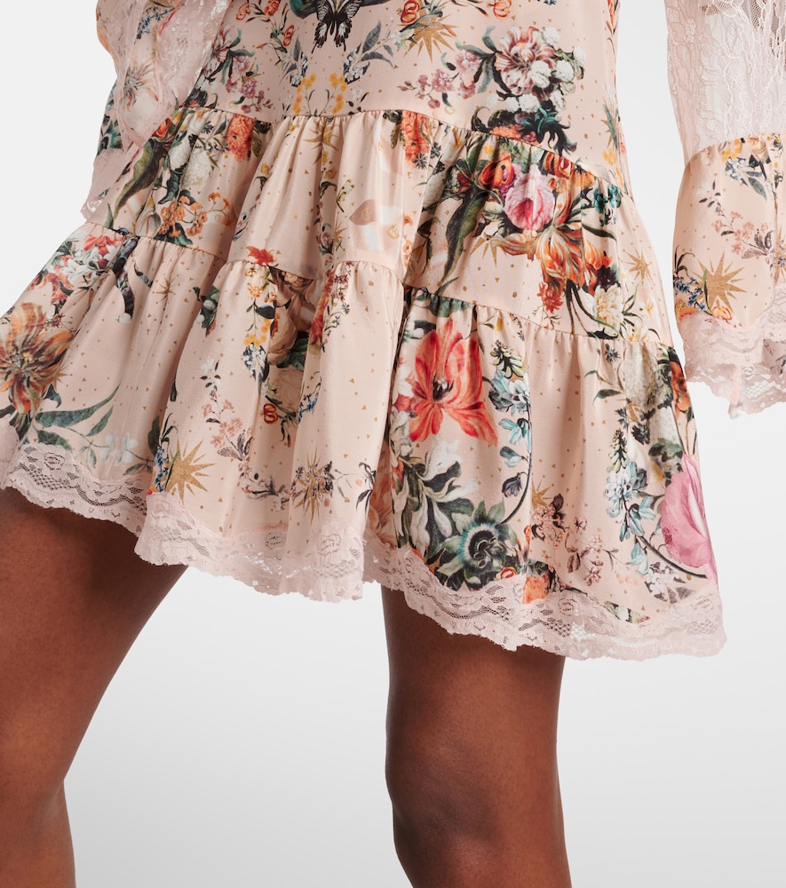  Camilla Camilla Verziertes Minikleid Aus Crêpe 