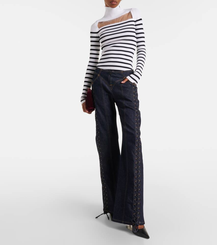 Jean Paul Gaultier The Knit Marinière Sweater In Multicoloured